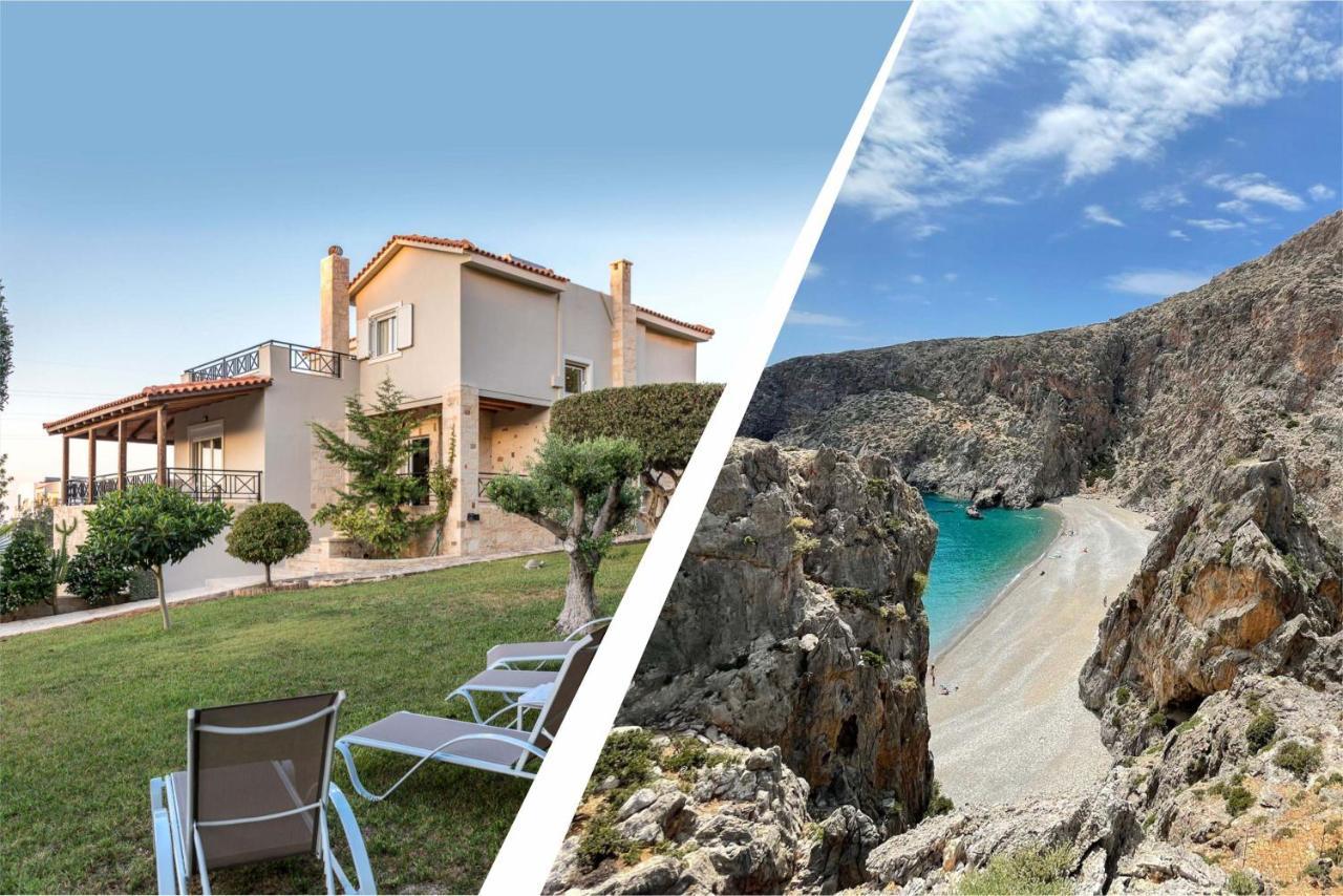 Mangie Villa Chersonissos Buitenkant foto