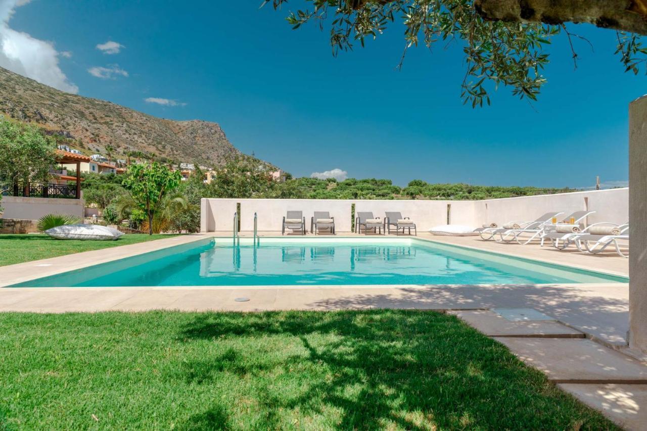 Mangie Villa Chersonissos Buitenkant foto